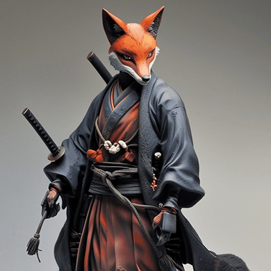 武士手办C