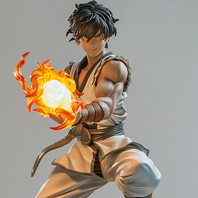 武士手办F